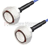 Fairview FMC1515951 Low PIM 7/16 DIN Male to 7/16 DIN Male LSZH Jacketed Cable 0.141 Formable Low PIM Coax and RoHS Compliant