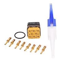 DEUTSCH - TE Connectivity DMC-M 08-16 PNE Rectangular MIL Spec Connectors DMC MOD P 8C 8#16 N WC E