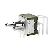 NKK Switches MN22S2A2W40 Toggle Switches ANGLE PC MOUNT MINIATURE TOGGLE