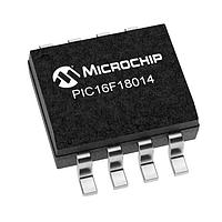 Microchip Technology PIC16F18014-E/SN 8-bit Microcontrollers - MCU 7KB Flash, 128EE, 512B RAM, 10b ADC, PWM, CCP, HLT, WDT, PPS, EUSART, SPI/I2C