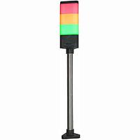 Mallory Sonalert JT028-RYG-CSL LED Panel Mount Indicators STK LIGHT RGY CONT POLE 80-90DB MULTI