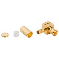 Amphenol RF 252102-75 Connectors MCX RIGHT ANGLE PLUG 179/U GOLD