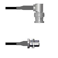 Amphenol Custom Cable Q-0D01T0003084i RF Cable Assemblies BNC-RP/N-SJB G174 84I