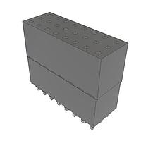 Samtec ESQ-108-33-T-T Sockets Elevated Socket Strip, 0.100" Pitch