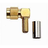 Pomona Electronics 72960 Connectors SMA PLUG R/A CRIMP, RG142, 400