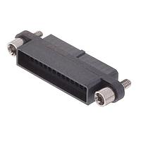 Amphenol Socapex MHDAS2M030GE01 Connectors Micro HDAS 30 male crimp contacts AWG 28/3030 position pin 1.27 mm 2 row straight