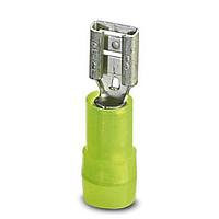 PHOENIX CONTACT 3240056 Tab Slip-on sleeve yllw 4 - 6mm2 6.3x0.8