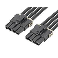 Molex 216400-1043 Double Ended Mega-Fit SR R-R 4Ckt 600mm Cable