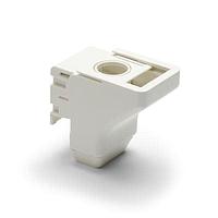 HellermannTyton TSR2W-50 Wire Ducting & Raceways Ceiling Drop, 1-1/4", PVC, White, 10 Individual/bg