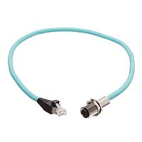 Molex 1300540020 Ethernet Cables / Networking Cables ULTRA-LOCK D-CODE M12 TO RJ45 0.5M