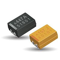 KYOCERA AVX TCJA106M010R0300E Conductive Polymer Solid Electrolytic Chip Capacitors 10V 10uF 20% 1206 ES R=300mOhm Black Resi