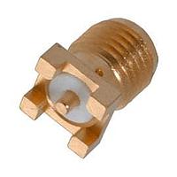 Johnson / Cinch Connectivity Solutions 142-0711-201 PCB Connectors SMT VERTICAL JACK 50ohm 18GHz GOLD