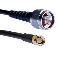 Tekbox NM-BNCM/75/RG58 RF Cable (N-Male to BNC-Male, 75 cm, RG58, 4 GHZ)