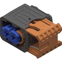 Aptiv 33253563 Connectors 2 Way F 2.8 CTCS XP Connector Black