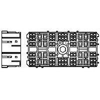 AMP Connectors - TE Connectivity 936352-1 Housings 090/SPT HYB 40P PLUG ASSY-A100