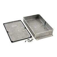 Hammond Manufacturing 1590WDDF Die-cast box Diecast Alum/Flanged 7.4x1.3x4.7" Natural