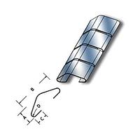 LeaderTech 22-60RH-BD-.25 Fingerstock Gaskets BECU/EMI Gasket Slot Mount