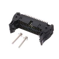 Omron Electronics XG4A-3039-A Flat Cable Connectors 2Tier RA Plug 30x2P Long Lock 1Polarize