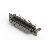 EDAC 628-M25-221-WT5 D-Sub Connectors - Standard Density Vertical Machined D-Sub Connector