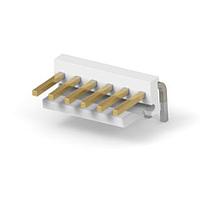 AMP Connectors - TE Connectivity 3-644769-6 Unshrouded 06P MTA156 HDR ASSY R/A SQ LF