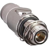 Linx Technologies - TE Connectivity ARR-NF-NM-B RF Adapters - In Series N Jack to N Plug Bulkhead Lightning Arrester 6 GHz