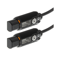 OMRON E3RA-TN11 2M Photoelectric Sensor with built-in amplifier (0-15000 mm, through-beam, nhựa, NPN)
