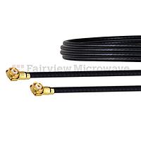 Fairview FMCA1057 WMCX 1.6 Plug to WMCX 1.6 Plug Cable 0.81mm Coax and RoHS Compliant