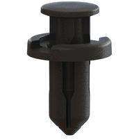 Essentra Components 1301306 Snap Rivet Snap Rivet, Black, .394 in Hole