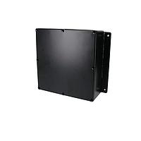 Bud Industries CU-4478-B Enclosures Econobox Diecast Aluminum Box with Mounting Bracket (7.5 X 2.6 X 7.5 In)
