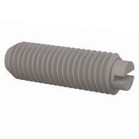 Essentra Components 012528S075 Set Screw Set Screw, Slotted Head, 1/4-28 Thread, 3/4 Lg