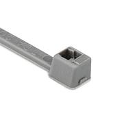HellermannTyton T18R8M4 Cable Ties MilSpec Cable Tie, 4" Long, MS3367, UL Rated, 18lb Tensile Strength, PA66, Gray, 1000/pkg