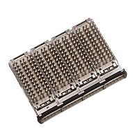 AMP Connectors - TE Connectivity 2170287-3 Cage Assemblies 1X4 CAGE ASSEMBLY THRU BEZEL W/ GASKET