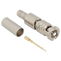 Amphenol RF 034-1026-12G Connectors 75OHM HD-BNC STRT CRIMP PLG