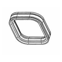 DEUTSCH - TE Connectivity B90-DTP04 Accessories BKSHL, 4P, BLK, PLG, RA-U, SIDE B, NW 16