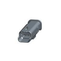 Raychem - TE Connectivity 1801174-6 Housings 2W TAB HP CONNECTOR BROWN