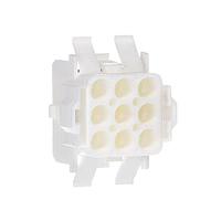 AMP Connectors - TE Connectivity 770053-1 Receptacle Housings 09P CAP-FRONT 94VO