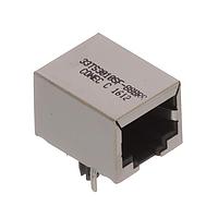 Amphenol CONEC 33TS3010SF-88BRR Modular Connectors / Ethernet Connectors 8P8C SH.JACK FERRITE-REFLOW