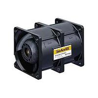 Sanyo Denki 9CRLB0612P0G001 Axial DC Axial Fan, 60x60x76mm, 12VDC, 1500Pa, Counter Rotating, Long Life, Tach/PWM
