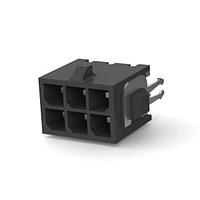 AMP Connectors - TE Connectivity 3-794680-6 Headers 06P MICRO MNL ASSY VRT,THRU LF