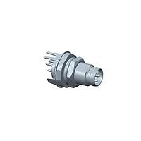 Amphenol LTW M8S-04PMMP-SF8001 Circular Metric Connectors M Series Sensor Connector, M8, A Code, Metal, 3A, 04 pins, Male Connector, Male Contact, Hexagonal, M10*0.75, Screw Thread, PCB 180 , Receptacle, Front Fastened, IP68