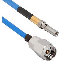Amphenol SV Microwave MS24-085-MV67.3SMPS-120 RF Cable Assemblies 2.4mm STR M to VITA 67.3 SMPS 12"Cable