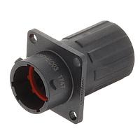 Amphenol SINE Systems RTS012N8PHEC03 Connectors RCP SQ FL 8POS SZ 12 PIN SEAL