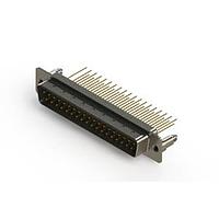 EDAC 627-M37-323-WT5 D-Sub Connectors - Standard Density Vertical Machined D-Sub Connectors