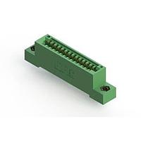 EDAC 345-014-520-107 With Flanges .100" (2.54mm) Pitch Card Edge Connector