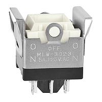 NKK Switches MLW3023/U Rocker Switches DPDT ON-OFF-ON SWITCH BODY ONLY