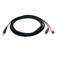 Tripp Lite P314-006 Adapter Cable 3.5mm MINI M/2XRCA M Y SPLITTER - 6'