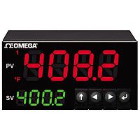 OMEGA CN8DPT-305 1/32, 1/16, and 1/8 DIN Universal High Performance Controllers (J, K, T, E, R, S, B, C, N, Dual 4 Digit LED, USB)