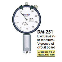 TECLOCK DM-251 Dial Depth Gauge (10mm / 0.01mm)