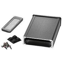 Hammond Manufacturing 1457J1201EBK EMI/RFI Shielded EMI/RFI, NoFlange 4.73x3.3x1.12" Black