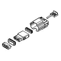 Molex 31403-2210 Housings MX64 FEM 1X2 MXMETAL W/CPA GRY POLB/2